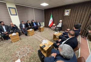 نشست وزیر صمت با نماینده ولی فقیه در کردستان