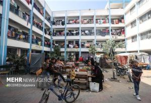 آنروا: فعال شدن روند آموزش در غزه با وجود آوارگی مردم