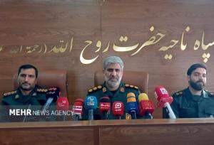 فرمانده سپاه ری: جرایم در جنگ ۱۲ روزه ۶۰ درصد کاهش یافت