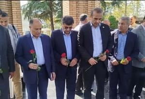 مراسم بزرگداشت استاد محمد معین با حضور چهره‌های فرهنگی در آستانه