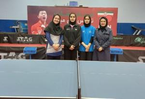 اعلام ترکیب تیم ملی پینگ‌پنگ زنان ایران در قهرمانی جهان