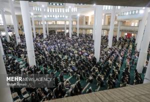 مراسم بزرگداشت چهلمین روز شهادت آیت‌الله رییسی در زنجان