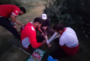 سقوط از ارتفاع در چشمه دوزری کرمانشاه یک مصدوم برجای گذاشت
