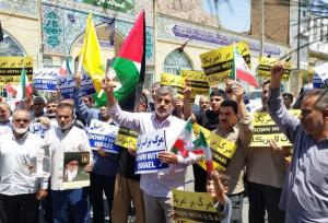 تجمع مردم کرمانشاه در محکومیت ترور شهید اسماعیل هنیه