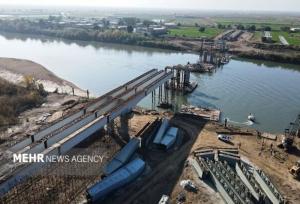 پل عنافچه تا ۲ ماه آینده افتتاح می‌شود