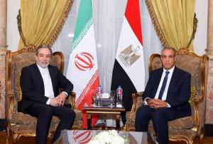 دیدار وزرای خارجه ایران و مصر در قاهره