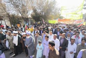 تجلی وحدت و استکبار ستیزی در راهپیمایی ۱۳ آبان خاش