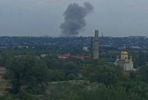 حمله اوکراین به لوهانسک با ۸ «آتکماس» و ۴ «سایه طوفان»+فیلم و عکس