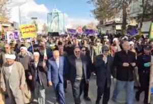 راهپیمایی روز بصیرت در قوچان