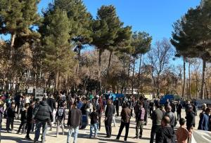 برپایی دسته‌روی عزاداری شهادت حضرت فاطمه زهرا (س) در چناران