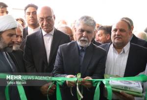 افتتاح مجتمع فرهنگی هنری سرپل‌ذهاب با حضور وزیر ارشاد