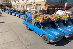 توزیع تجهیزات ورزشی طرح مهارت‌آموزی در مناطق مختلف سیستان و بلوچستان