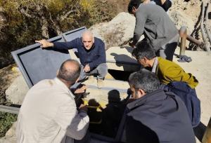 بهسازی هشت چشمه  برای پایداری آب در چهار روستای بویراحمد