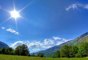 هوای مازندران آفتابی و پایدار است