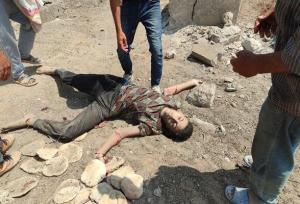 ۳۰ شهید و ۱۰۰ زخمی در بمباران دیرالبلح+فیلم