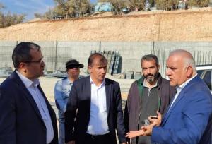 پیشرفت ۵۰ درصدی مخزن ۱۵ هزار مترمکعبی یاسوج