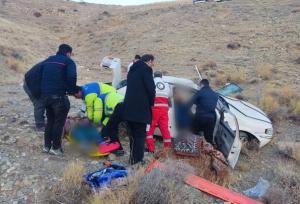 محبوبی: واژگونی خودرو در محور چایپاره - خوی ۳ مصدوم برجای گذاشت