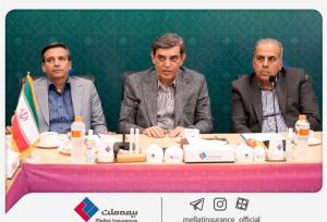 برگزاری نخستین نشست مشترک هیأت‌مدیره و انجمن صنفی نمایندگان بیمه ملت در دوره جدید