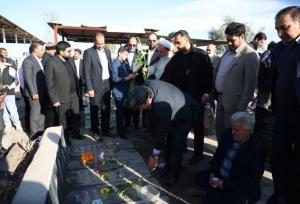 مراسم بیست و دومین سالگرد زلزله بم برگزار شد