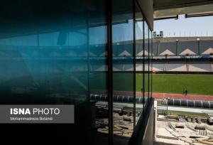 «نیوکمپ» با خاک یکسان و ساخته شد/ «آزادی» همچنان در دست تعمیر!