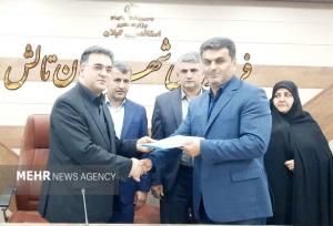 بخشدار جدید حویق تالش معرفی شد