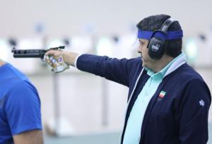 پایان کار نمایندگان ایران در تپانچه بادی مردان/ قهرمان المپیک هشتادم شد