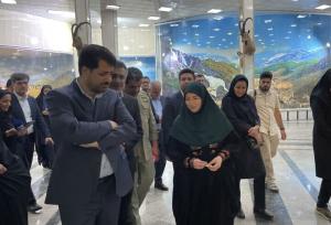 بازدید رئیس سازمان محیط زیست از موزه تاریخ طبیعی چهارمحال و بختیاری