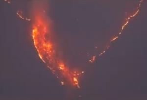 اعزام پنج فروند بالگرد و یک فروند هواپیمای ایلیوشین برای مهار آتش سوزی الیت