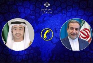 تماس تلفنی وزرای امور خارجه ایران و امارات درباره تحولات یمن