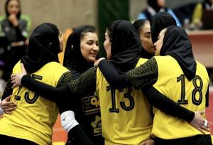 ‌پیروزی تیم والیبال بانوان سپاهان مقابل حریف گلپایگانی