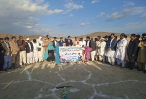 کلنگ زنی سه پروژه آموزشی در سیب و سوران