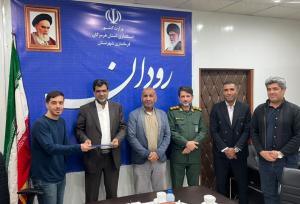 رودان قطب دو و میدانی کشور؛ تأکید فرماندار بر حمایت از ورزشکاران