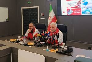 نشست خبری سازمان تدارکات پزشکی هلال احمر برگزار شد