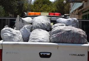 کشف بیش از یک تن زغال قاچاق در اطراف کرمانشاه