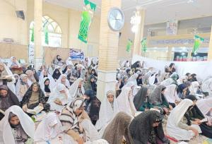 اعتکاف دختران حاج قاسم در بوانات فارس