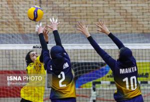 برد راحت مدعیان در هفته دوم والیبال زنان