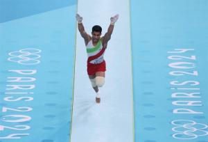 المپیک ۲۰۲۴| اعلام امتیازات مهدی الفتی در پرش خرک