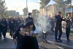 خاکسپاری شهید گمنام ۱۸ ساله عملیات والفجر ۳ در امیریه