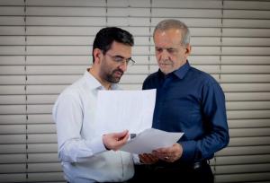 آذری جهرمی:پزشکیان قانون تابعیت فرزندان را برای اعضا هیئت دولت اجراکند