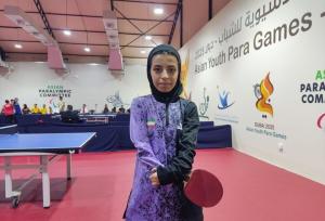 دختر بجنوردی نخستین طلای پاراتنیس را ثبت کرد