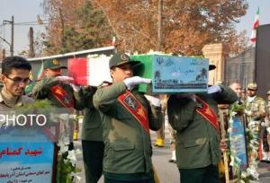 پیکرهای مطهر ۶ شهید گمنام در ارومیه تشییع شد