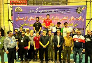برگزاری رقابت های کشتی پهلوانی نوجوانان کردستان