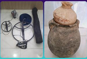 اشیای ۵ هزار ساله در داراب فارس کشف شد