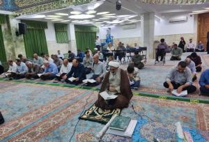 قرائت سوره فتح و دعای توسل در مهدیه سنندج