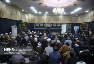 مراسم سالگرد ارتحال آیت الله هاشمی شاهرودی در قم برگزار شد