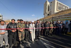 افتتاح تقاطع غیرهمسطح تکیه و چمن سنندج