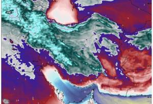 خروج تدریجی سامانه بارشی فعال در کشور از روز چهارشنبه؛ افت شدید دما