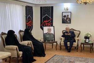 دیدار رئیس بنیاد شهید و امور ایثارگران با خانواده سردار شهید سلامی