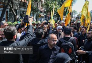 تجمع مردم تبریز در محکومیت اقدام تروریستی رژیم صهیونیستی