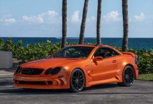 رنگ خاص این مرسدس‌بنز توجه شما را جلب می‌کند